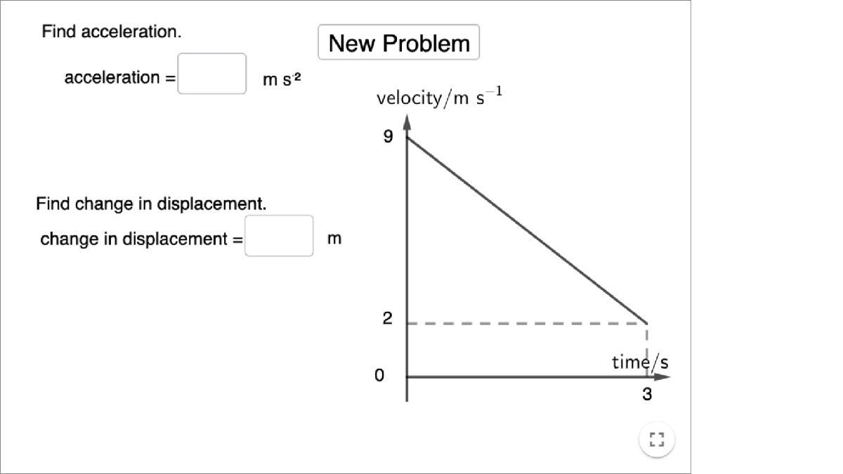 Equation of Motion App interactive preview