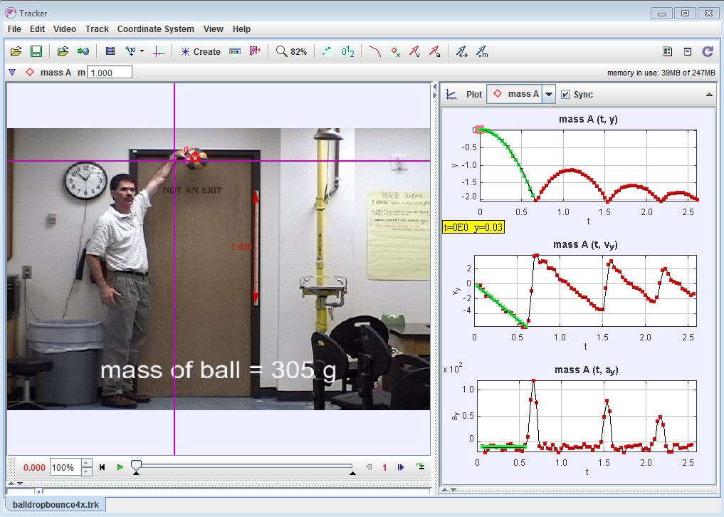 Tracker Video Analysis and Modeling Tool for Physics Education