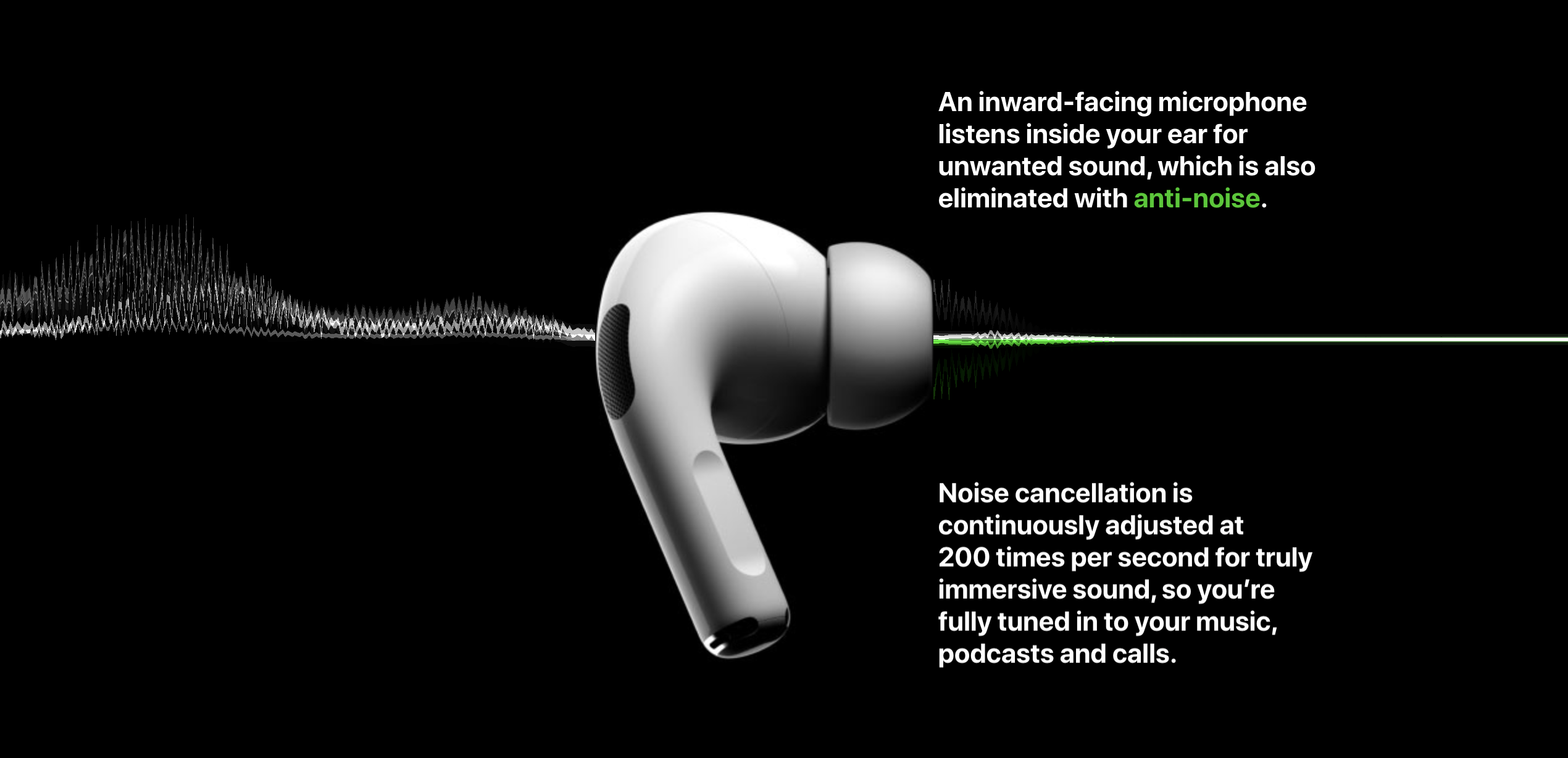 Noise-cancelling AirPod Pro – Physics Lens